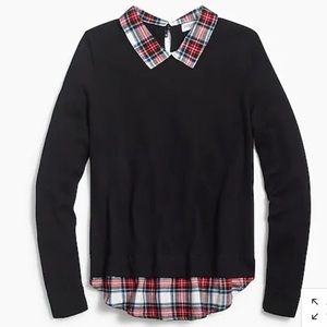 BRAND NEW WITH TAG JCREW TARTAN SWEATER PLAID